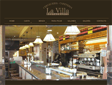 Tablet Screenshot of cervecerialavilla.com